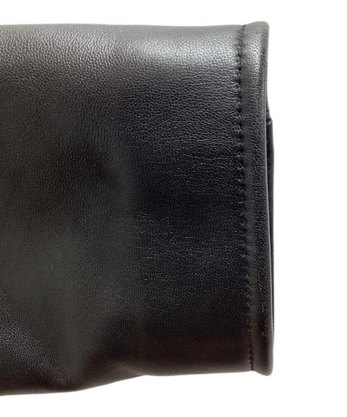 BEAUTY&YOUTH（ビューティーアンドユース）BEAUTY&YOUTH (ビューティーアンドユース) シープレザージップブルゾン　/　12251990224　/　 25AW ブラック サイズ:Lの古着・服飾アイテム