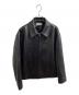 BEAUTY&YOUTH（ビューティーアンドユース）の古着「シープレザージップブルゾン　/　12251990224　/　 25AW」｜ブラック