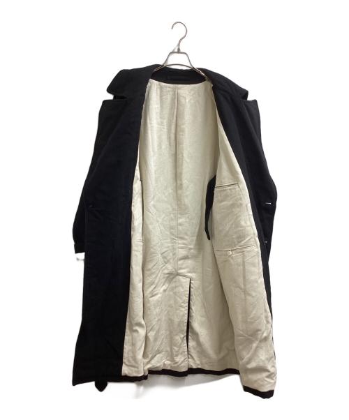 BLURHMS（ブラームス）blurhms (ブラームス) ウールトレンチコート　/　BHS25FBY001 ブラック サイズ:2の古着・服飾アイテム