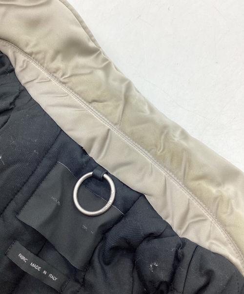 HELIOT EMIL（ヘリオットエミル）HELIOT EMIL (ヘリオットエミル) 2WAYボンバージャケット ベージュ サイズ:52の古着・服飾アイテム