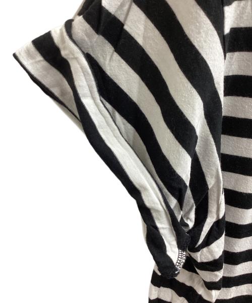 Yohji Yamamoto pour homme（ヨウジヤマモト プールオム）Yohji Yamamoto pour homme (ヨウジヤマモト プールオム) STAFF TEE　HW-T14-270 ホワイト×ブラック サイズ:3の古着・服飾アイテム