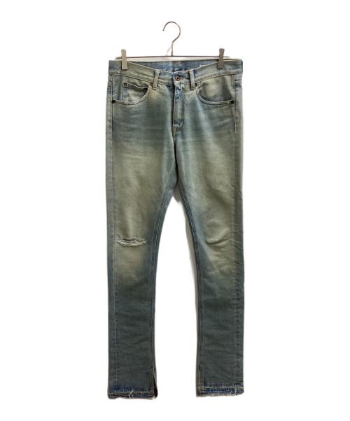 OFFWHITE（オフホワイト）OFFWHITE (オフホワイト) バイアスデニムパンツ　OMYA062S20386022 インディゴ サイズ:31の古着・服飾アイテム