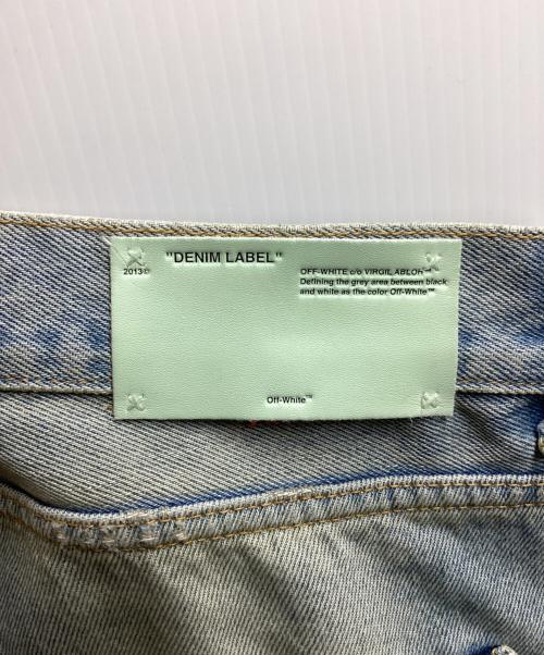OFFWHITE（オフホワイト）OFFWHITE (オフホワイト) バイアスデニムパンツ　OMYA062S20386022 インディゴ サイズ:31の古着・服飾アイテム