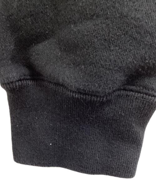 HYKE（ハイク）HYKE (ハイク) クロップドスウェット ブラック サイズ:1の古着・服飾アイテム