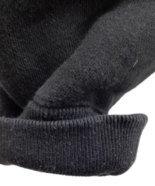 HYKE（ハイク）HYKE (ハイク) クロップドスウェット ブラック サイズ:1の古着・服飾アイテム