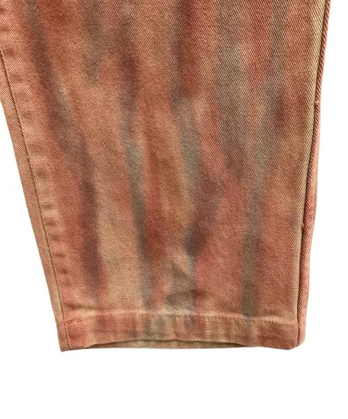 stussy（ステューシー）stussy (ステューシー) DYED UNIFORM PANTS / 製品染めパンツ / 116479 レッド サイズ:34の古着・服飾アイテム