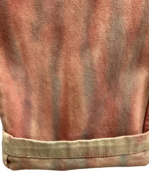 stussy（ステューシー）stussy (ステューシー) DYED UNIFORM PANTS / 製品染めパンツ / 116479 レッド サイズ:34の古着・服飾アイテム