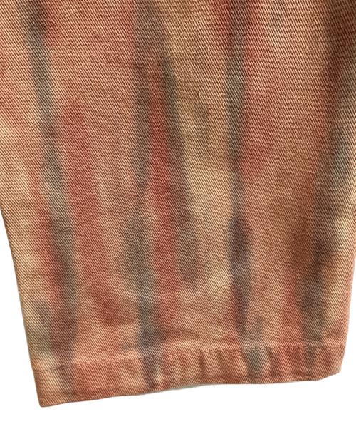 stussy（ステューシー）stussy (ステューシー) DYED UNIFORM PANTS / 製品染めパンツ / 116479 レッド サイズ:34の古着・服飾アイテム