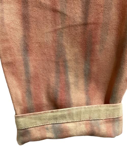 stussy（ステューシー）stussy (ステューシー) DYED UNIFORM PANTS / 製品染めパンツ / 116479 レッド サイズ:34の古着・服飾アイテム
