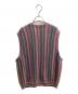 Supreme (シュプリーム) stripe sweater vest / ストライプニットベスト / 21SS ピンク サイズ:L：12000円