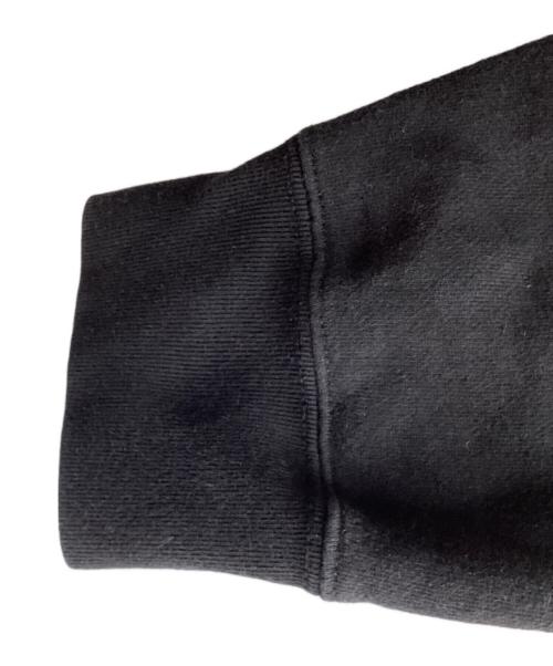 stussy（ステューシー）stussy (ステューシー) LOGO ZIP HOODIE / ロゴジップパーカー /  ブラック サイズ:Lの古着・服飾アイテム