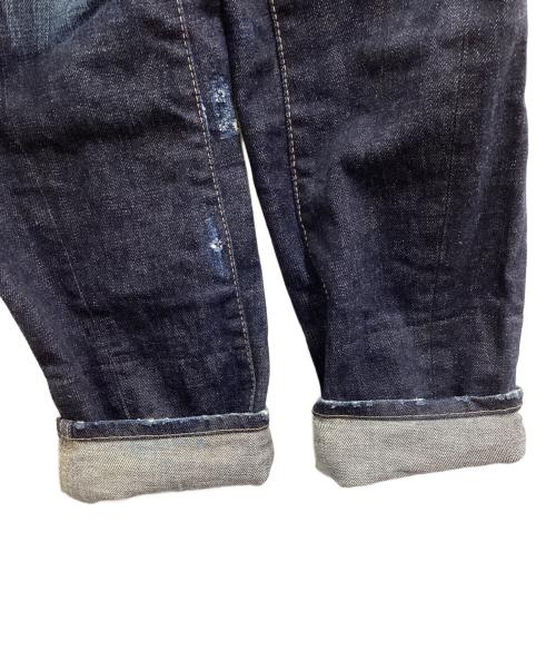 DSQUARED2（ディースクエアード）DSQUARED2 (ディースクエアード) DRING BIKER JEANS / ここのえ期 / 71LA266 インディゴ サイズ:44の古着・服飾アイテム