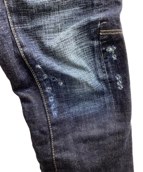 DSQUARED2（ディースクエアード）DSQUARED2 (ディースクエアード) DRING BIKER JEANS / ここのえ期 / 71LA266 インディゴ サイズ:44の古着・服飾アイテム