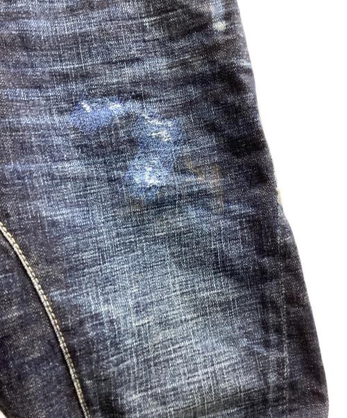 DSQUARED2（ディースクエアード）DSQUARED2 (ディースクエアード) DRING BIKER JEANS / ここのえ期 / 71LA266 インディゴ サイズ:44の古着・服飾アイテム