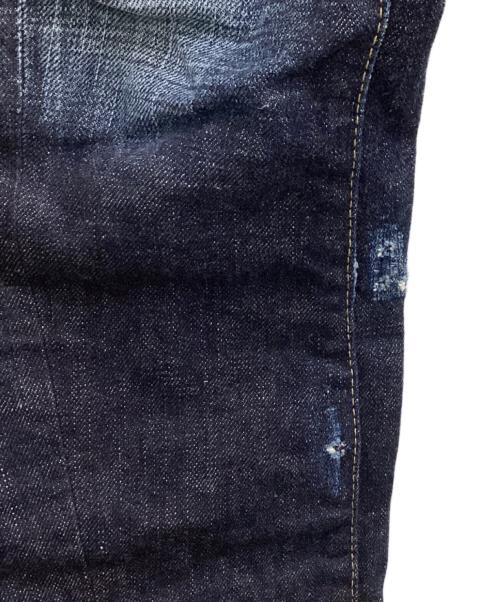 DSQUARED2（ディースクエアード）DSQUARED2 (ディースクエアード) DRING BIKER JEANS / ここのえ期 / 71LA266 インディゴ サイズ:44の古着・服飾アイテム
