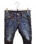 DSQUARED2 (ディースクエアード) DRING BIKER JEANS / ここのえ期 / 71LA266 インディゴ サイズ:44：15000円