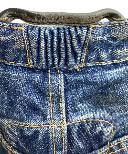 DSQUARED2（ディースクエアード）DSQUARED2 (ディースクエアード) ダメージ加工デニムパンツ / 71KA236 / 三崎商事 / 00s インディゴ サイズ:44の古着・服飾アイテム