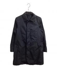 SHIPS（シップス）の古着「ナイロンシルクステンカラーコート / 114-10-0099」｜ネイビー