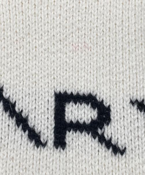 ANDMARY（アンドマリー）ANDMARY (アンドマリー) Marie knit tops ホワイト サイズ:Fの古着・服飾アイテム