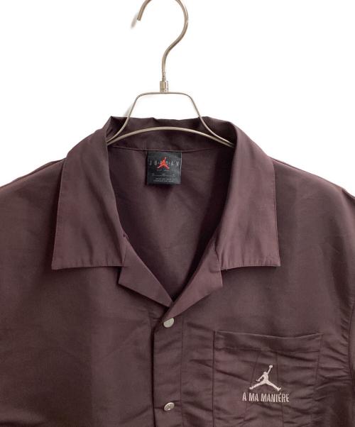 JORDAN（ジョーダン）JORDAN (ジョーダン) A Ma Maniere (ア・マ・マニエール) AMM SHOOTING SHIRT ボルドー サイズ:XLの古着・服飾アイテム