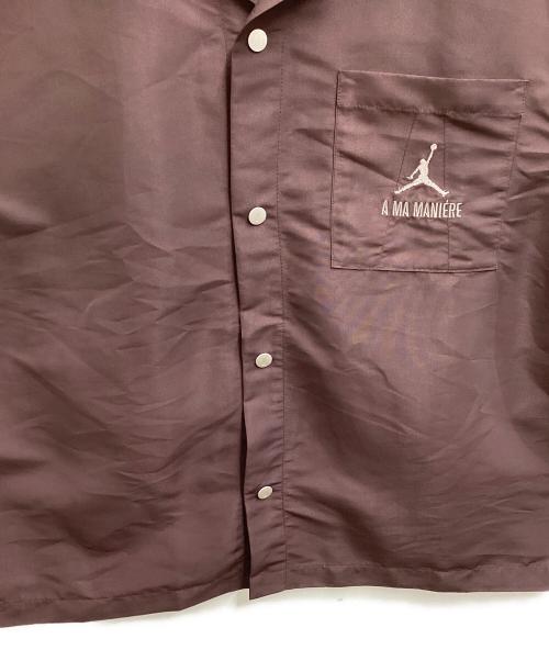 JORDAN（ジョーダン）JORDAN (ジョーダン) A Ma Maniere (ア・マ・マニエール) AMM SHOOTING SHIRT ボルドー サイズ:XLの古着・服飾アイテム