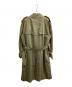 Burberry's (バーバリーズ) 裏地ノバチェック ライナー付トレンチコート / WD030-902-46 / 推定70～80ｓ イングランド製 オリーブ サイズ:表記なし：12000円