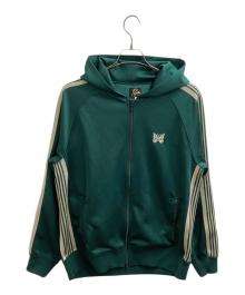 Needles（ニードルズ）の古着「TRACK PARKER ZIP UP JACKET / LQ387」｜グリーン