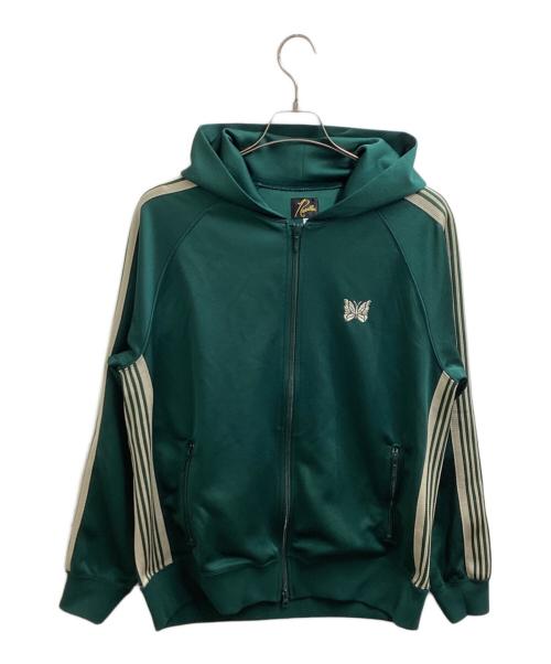 Needles（ニードルズ）Needles (ニードルズ) TRACK PARKER ZIP UP JACKET / LQ387 グリーン サイズ:Mの古着・服飾アイテム