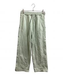 FACETASM（ファセッタズム）の古着「BASKETBALL SWEAT PANTS / バスケットボール スウェットパンツ /  NAT-PT-U04」｜グリーン