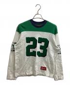 SUPREMEシュプリーム）の古着「Bumblebee L/S Football Top / バンブルビー L/Sフットボールトップ / 23AW」｜グリーン