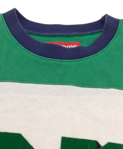 SUPREME（シュプリーム）Supreme (シュプリーム) Bumblebee L/S Football Top / バンブルビー L/Sフットボールトップ / 23AW グリーン サイズ:Sの古着・服飾アイテム