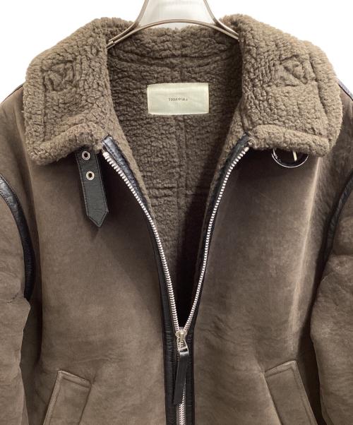 TODAYFUL（トゥデイフル）TODAYFUL (トゥデイフル) Flight Over Jacket（フライトオーバージャケット） ブラウン サイズ:36の古着・服飾アイテム