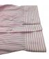 中古・古着 DIESEL (ディーゼル) D-logo Asymmetric stripe shirt / A12877 ピンク サイズ:40：11000円