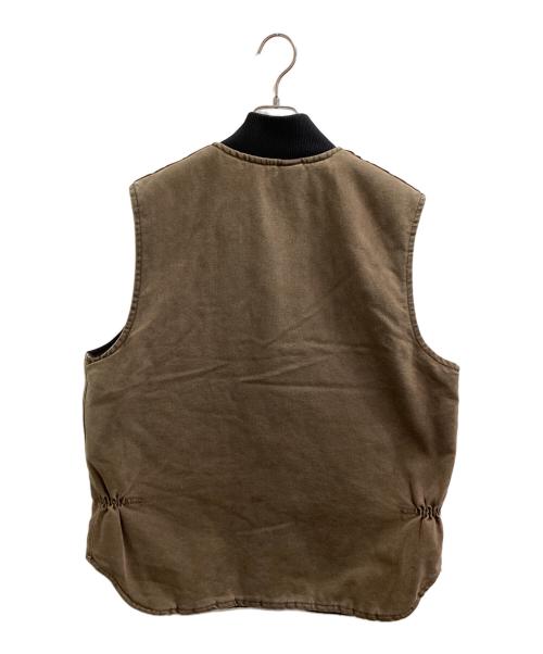 CarHartt（カーハート）CarHartt (カーハート) ダックベスト / V02CHT / 90s / USA製 ブラウン サイズ:Lの古着・服飾アイテム