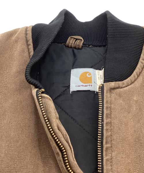 CarHartt（カーハート）CarHartt (カーハート) ダックベスト / V02CHT / 90s / USA製 ブラウン サイズ:Lの古着・服飾アイテム