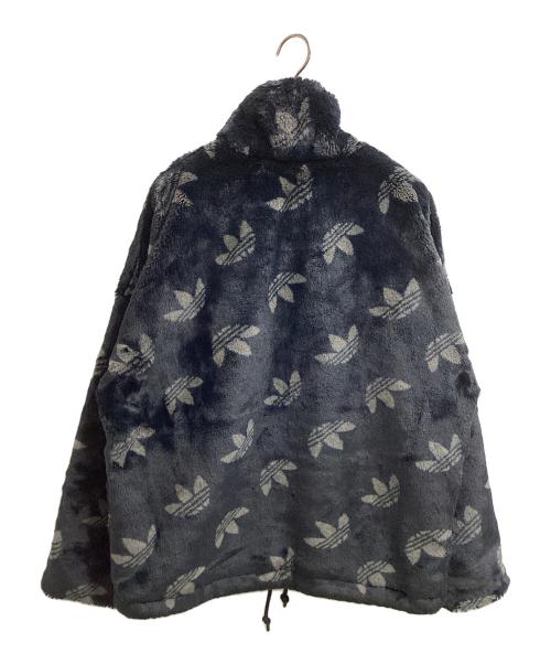 adidas（アディダス）adidas (アディダス) モノグラム ファージャケット ブラック サイズ:Lの古着・服飾アイテム