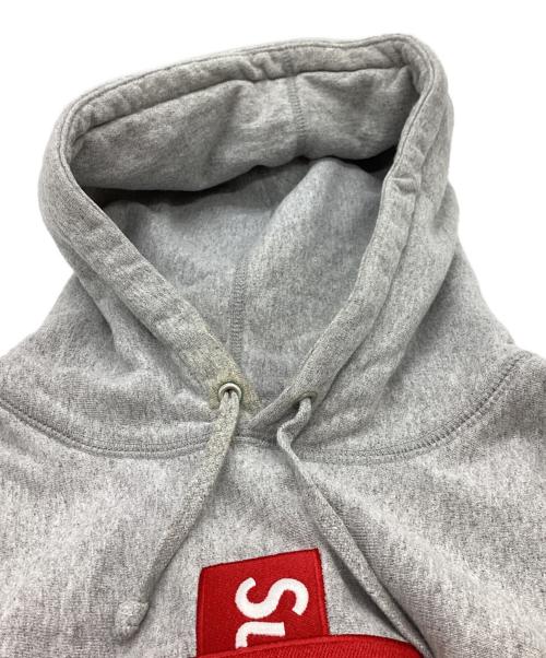 SUPREME（シュプリーム）Supreme (シュプリーム) 20FW Cross Box Logo Hooded Sweatshirt / クロス ボックス ロゴ フーデッド スウェットシャツ / パーカー グレー サイズ:Mの古着・服飾アイテム