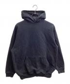 BALENCIAGAバレンシアガ）の古着「バックロゴプリントフーディ / 570811 TAV37 / 19SS」｜ブラック