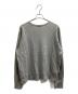 ACNE STUDIOS (アクネ ストゥディオズ) 前Vクルーネックスウェット 6120902681638 グレー サイズ:M：8000円