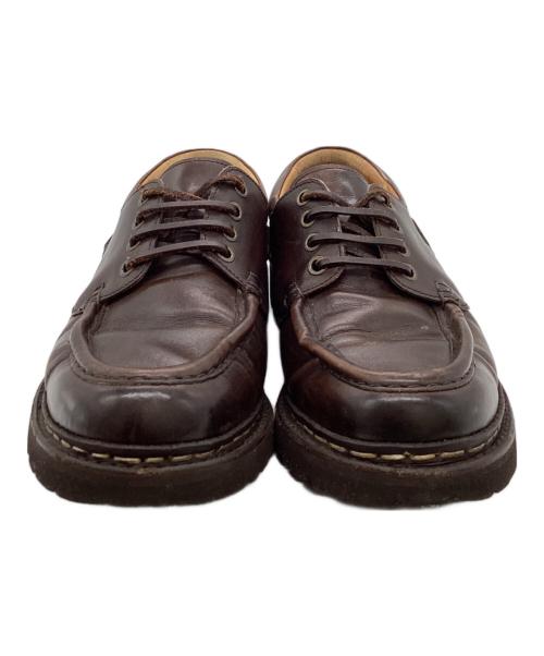 berwick（バーウィック）berwick (バーウィック) Uチップデッキシューズ　5390LAVLDB ブラウン サイズ:7の古着・服飾アイテム