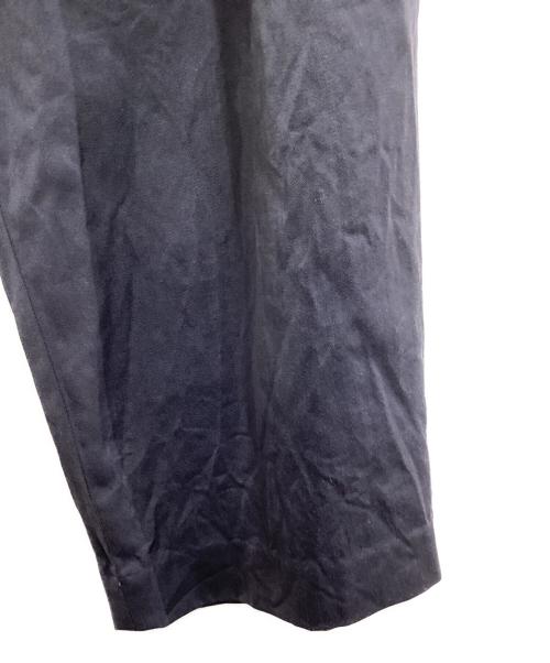 ROKH（ロク）rokh (ロク) SATIN BELT PANTS ネイビー サイズ:38の古着・服飾アイテム