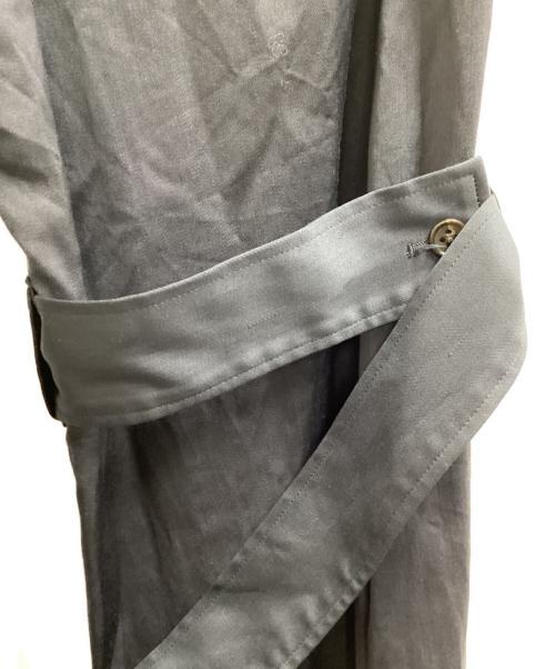 ROKH（ロク）rokh (ロク) SATIN BELT PANTS ネイビー サイズ:38の古着・服飾アイテム