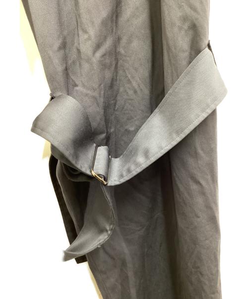 ROKH（ロク）rokh (ロク) SATIN BELT PANTS ネイビー サイズ:38の古着・服飾アイテム