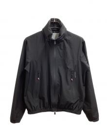 MONCLER GRENOBLE（モンクレール グルノーブル）の古着「VIEILLE / ヴィエル / パンチングロゴデザインパッカブルナイロンブルゾン / J10971A00001」｜ブラック