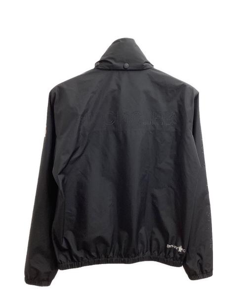 MONCLER GRENOBLE（モンクレール グルノーブル）MONCLER GRENOBLE　 (モンクレール グルノーブル) VIEILLE / ヴィエル / パンチングロゴデザインパッカブルナイロンブルゾン / J10971A00001 ブラックの古着・服飾アイテム