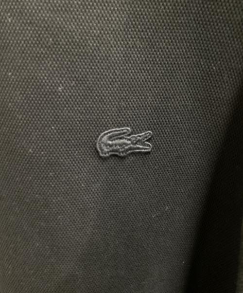 LACOSTE（ラコステ）LACOSTE (ラコステ) 鹿の子ワントーンクルーネック / SH9359 ブラック サイズ:4の古着・服飾アイテム