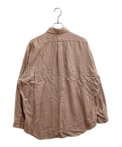 POLO RALPH LAUREN（ポロ・ラルフローレン）POLO RALPH LAUREN (ポロ・ラルフローレン) Check button-down shirt / チェックボタンダウンシャツ / BLAKE オレンジ サイズ:XLの古着・服飾アイテム