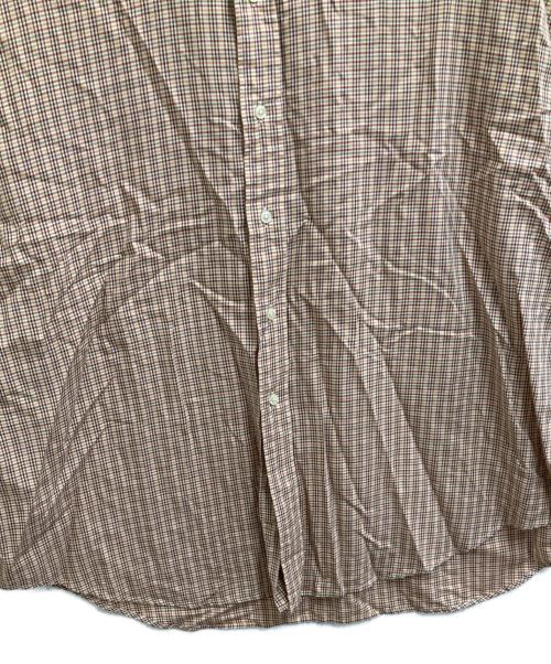 POLO RALPH LAUREN（ポロ・ラルフローレン）POLO RALPH LAUREN (ポロ・ラルフローレン) Check button-down shirt / チェックボタンダウンシャツ / BLAKE オレンジ サイズ:XLの古着・服飾アイテム