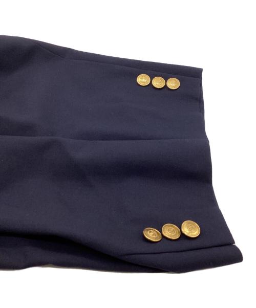 CHESTER BARRIE（チェスターバリー）Chester Barrie (チェスターバリー) 金釦ダブルブレザー ネイビー サイズ:9の古着・服飾アイテム