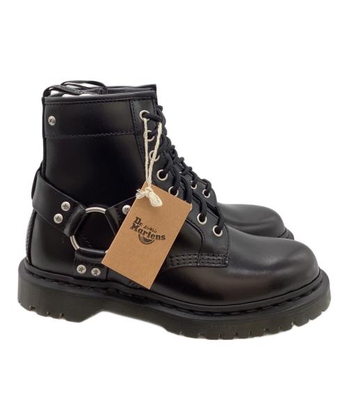 Dr.Martens（ドクターマーチン）Dr.Martens (ドクターマーチン) 1460 HARNESS 8 ホール ブーツ ブラック サイズ:US8の古着・服飾アイテム